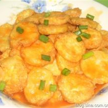 炸日本豆腐,金麦田提供,放心购买