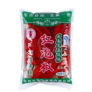 红泡椒（2千克）,金麦田提供,放心购买