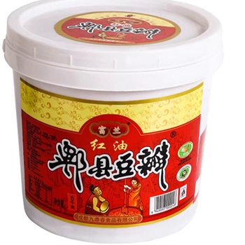 郫县豆瓣（大桶12斤）,金麦田提供,放心购买