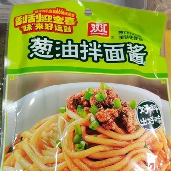葱油拌面酱150克,金麦田提供,放心购买